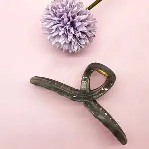 헤어 그레이 뒷머리 머리집게 머리집게핀 대형