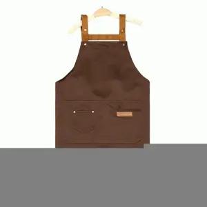 카페 바리스타 앞치마 공방 주방 미용 3포켓 작업용 미용 다용도 앞치마 도매