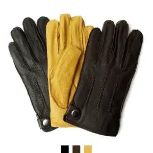 버튼 남자 가죽장갑 남자장갑 남자가죽장갑 가죽장갑