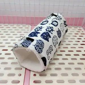 하우스 겨울 소형 주머니 햄스터 소동물 터널 2개입 겨울터널