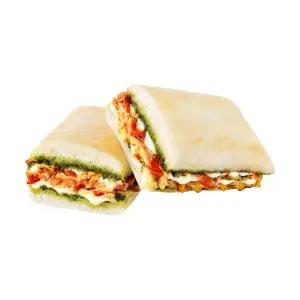 [메가MGC커피] 바질 치폴레 치킨 치아바타