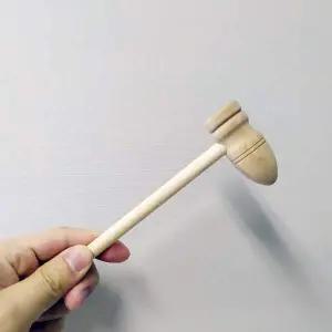 지압 어깨 원목 마사지 망치 목마사지방마사지