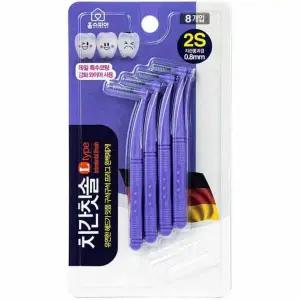 치간 칫솔 0.8mm 8p