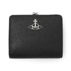 MUST IT_VIVIENNE WESTWOOD 26SS WALLET FR PKT 5115002YW L001N N401) 사피아노 레더 프레임 포켓 지갑)