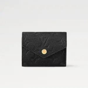 MUST IT_ 조에 월릿 모노그램 앙프렝뜨 블랙 여성 반지갑 M62935