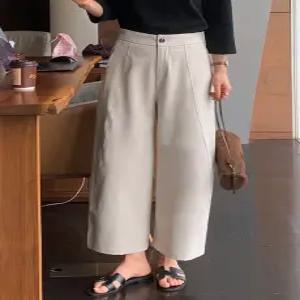 MADE 소프트커브 크롭 슬랙스 (2 color)