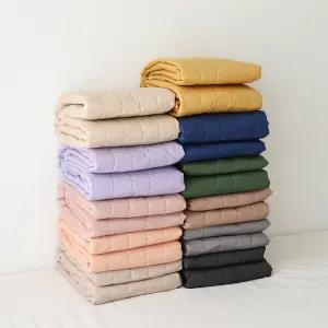 볼륨UP 국내생산 순면 사계절 원데이 고정밴드 누빔패드 11컬러 SS/Q