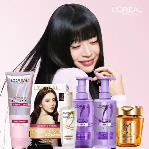로레알파리 헤어 신상 런칭기념 BEST 제품 역대급 혜택!/ 헤어팩/오일/염색약/샴푸