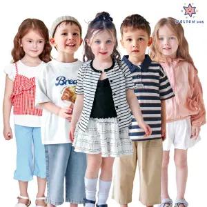 [월튼키즈]26여름오픈단독특가/바람막이/키즈상하복/데님팬츠/티셔츠/등원룩/데일리룩/간절기복/아동복 110/남아 120/여아120 외