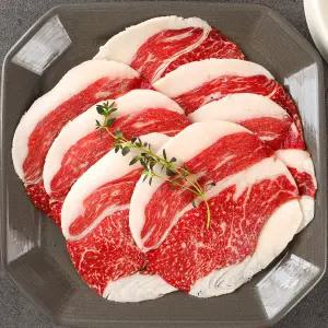 [대명축산식품] 3초 구이 미국산 초이스등급 차돌박이 400g (400g x 1팩) 구이용 샤브샤브