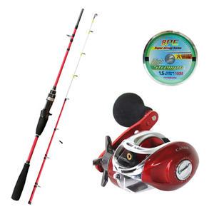 엔에스 로드스 쭈깅 낚시대+카네스 베이트릴 +5색 8합사 세트/광어.쭈구미.갑오징어 선상낚시 세트