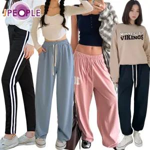 [제이피플]봄신상8900/3더/트레이닝바지/세트/~4XL빅사이즈/조거/잠옷/밴딩와이드/휘트니스복