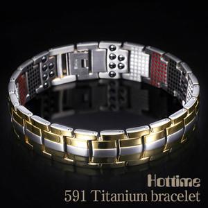 최다 591개 부착 고급 가벼운 591 건강팔찌 게르마늄+네오디뮴+세라믹 스포츠 남자건강