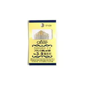 57-039 clover 일본 크로바 바늘 프랑스자수바늘 3-9호