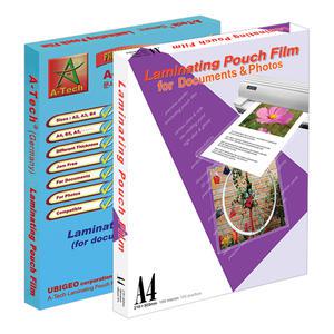 A-TECH 기계코팅지100mic A4/A3/B4 100매 코팅필름 투명필름