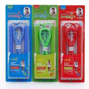 김수열 줄넘기 뉴 고급형 96-001A /길이조절가능/입문용/다이어트/헬쓰/기술뛰기