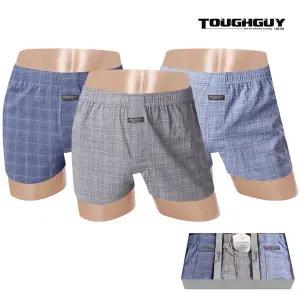 [터프가이] 8034 니트트렁크 남성팬티 세트