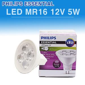 필립스 ESSENTIAL LED MR16 12V 5W 주광색 전구색