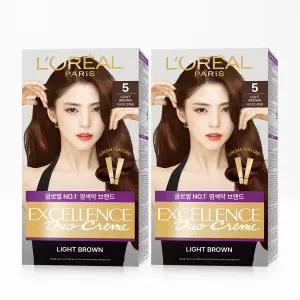 [로레알파리] 엑셀랑스 듀오크림 염모제 2개