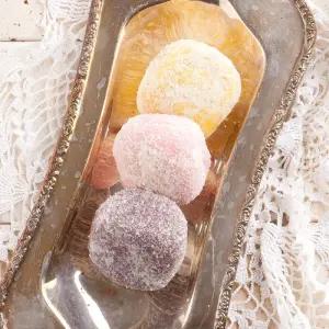 시루아네 삼색 두텁떡 24개/개별포장/간식/디저트/답례떡/떡선물세트