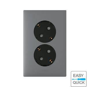 르그랑 아펠라 접지콘센트 2구_마그네슘