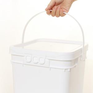 에코스킨 플라스틱 사각통 18L / 식재료 식품 보관용기 / 양동이 / 바스켓 / 바케스 / 말통 / 들통