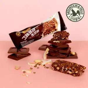 [산과들에]원데이그래놀라초코바 30봉 그래놀라 견과바