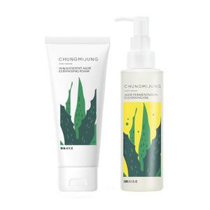 청미정 알로에 발효 클렌징 오일 클렌징 폼 2종 set