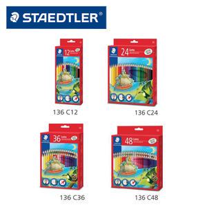 스테들러 루나 색연필 136C 12색 24색 36색 48색 어린이 색연필 세트