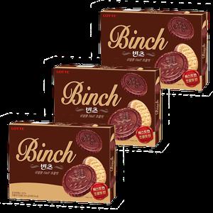 롯데 빈츠 204g x 3개 / 대용량 비스킷 과자 간식