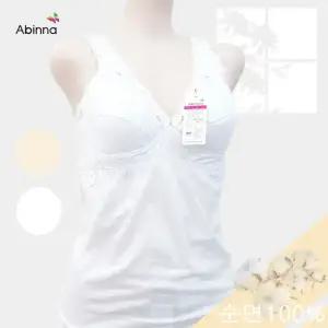 두리이너웨어 순면 홑겹 노와이어 브라런닝 LG1006