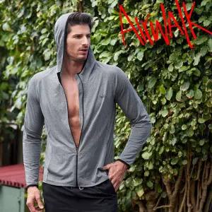 [에어워크]서프 남성래쉬가드 후드집업 YAWe5061/레쉬가드/래시가드/수영복/남성비치웨어