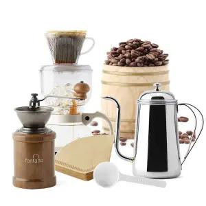 [카페뮤제오]칼리타 아이스앤핫 핸드드립 고급세트(3~4인용)