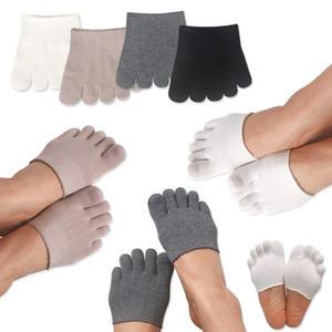 남녀공용 베이직 토우캡 하프 토우 삭스 반발가락양말