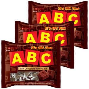 ABC초콜릿 187g 3봉