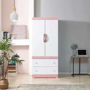 클라라(댐퍼경첩)투서랍형 옷장 이불장 (88) /장농/장롱/수납장/서랍장