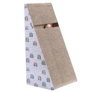 가또나인 삼각 레인보우 고양이 스크래쳐