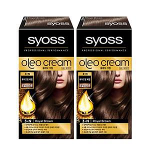 [헨켈]사이오스 올레오 크림 컬러 3N 로얄브라운 100ml 2개