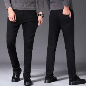 [제라카] 남자 블랙진 청바지 일자핏 스판진 데님 바지 JN201