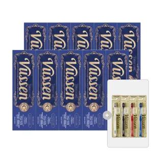 뷰센 C 충치케어치약 120g 10개+더블와이드 칫솔 4입