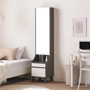 [바로방 가구]데이지 화장대 미니 좌식 원룸 전신거울 수납 서랍