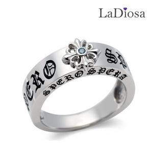 [라디오사] 14K 청다이아 남성반지 G14D-5966RL