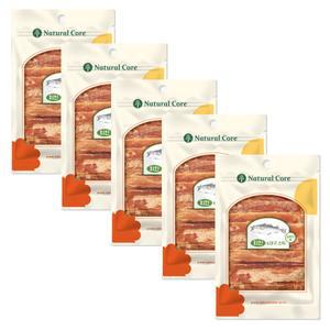 네츄럴코어 치킨&대구스틱 90g X5개 강아지간식 고단백간식