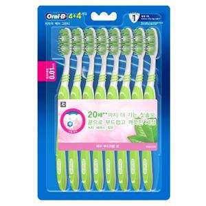 오랄비 저자극케어 그린티 8입