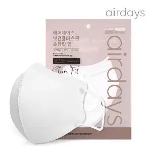 에어데이즈 KF94 슬림핏 마스크 중형 50매 100매