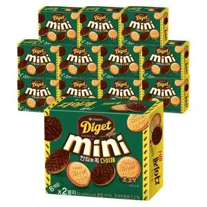 오리온 다이제 미니 초코 80g, 12개