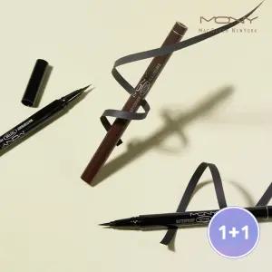 [2개] MQNY 워터프루프 타투 펜 아이라이너 0.5g 2종 /리퀴드 눈화장 점막아이라이너 붓펜
