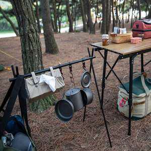 차박 감성캠핑용품 초경량 인디언행어 오거나이저 식기걸이 M L