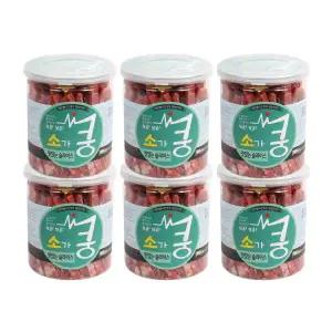 심쿵심쿵 소가쿵 슬라이스 강아지간식 200g x 6개입