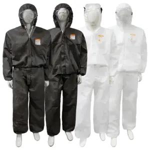 애니가드 세이프티 SB일회용작업복 부직포 원피스 투피스 방진복 보호복 방역복 위생복 가운 농장 분진 도장복